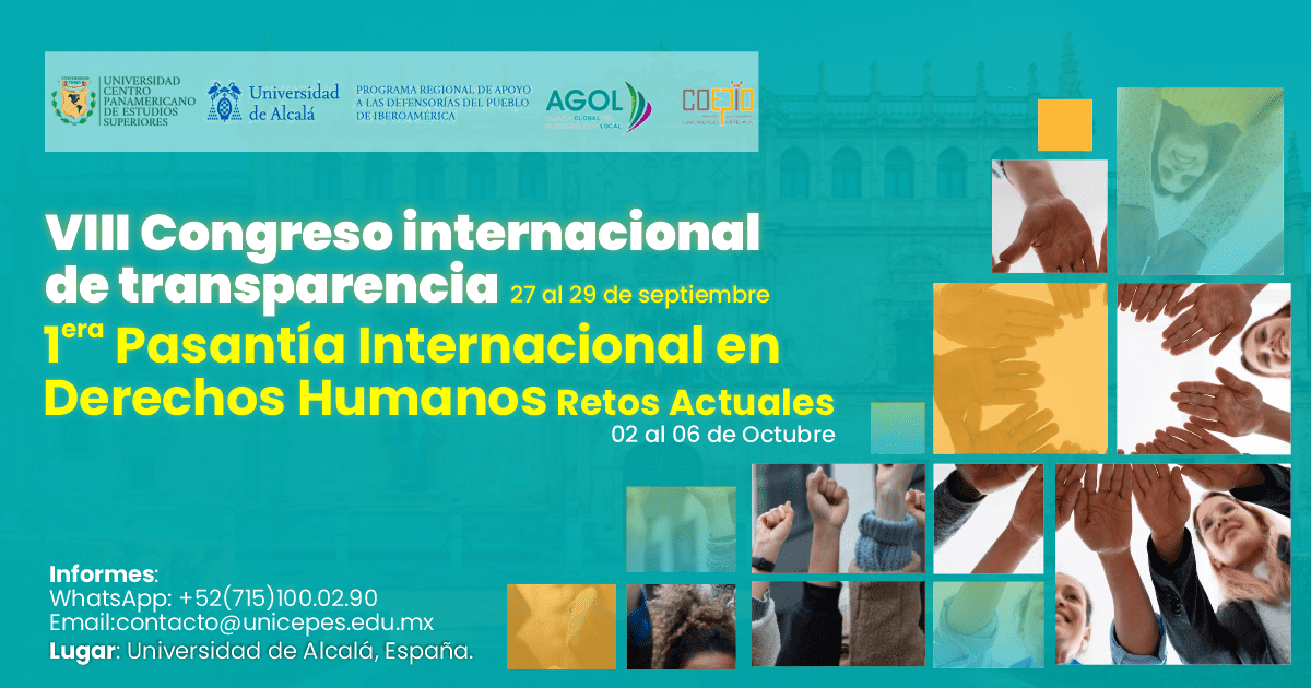 VIII Congreso Internacional de Transparencia y 1.ª Pasantía ...