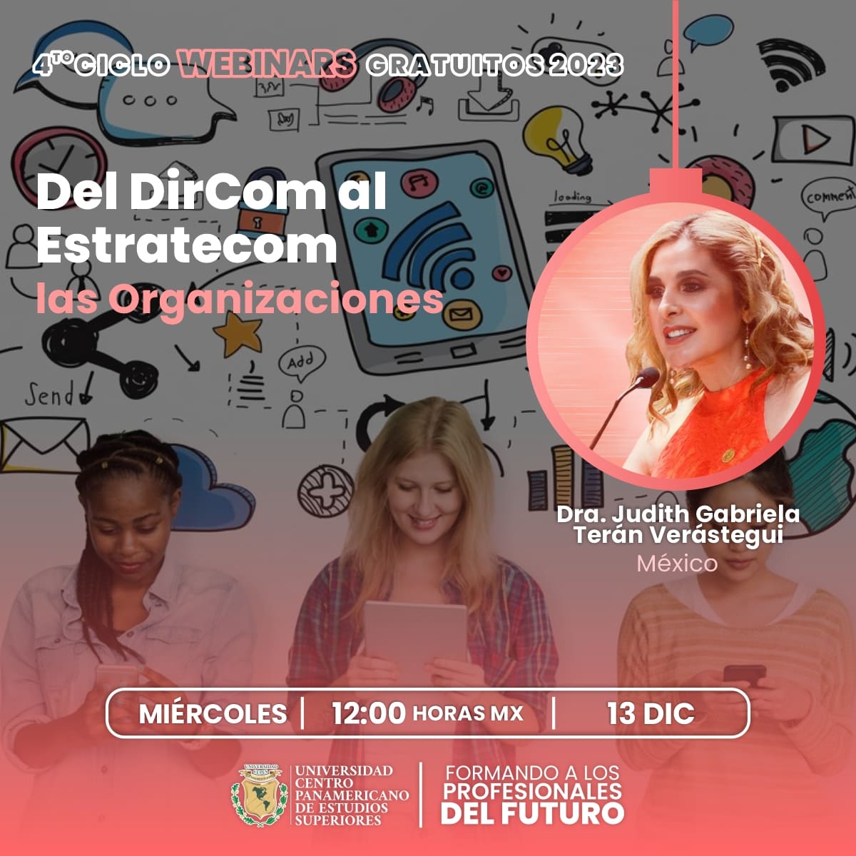 4to. Ciclo de Webinars Gratuitos 2023 - Universidad UNICEPES